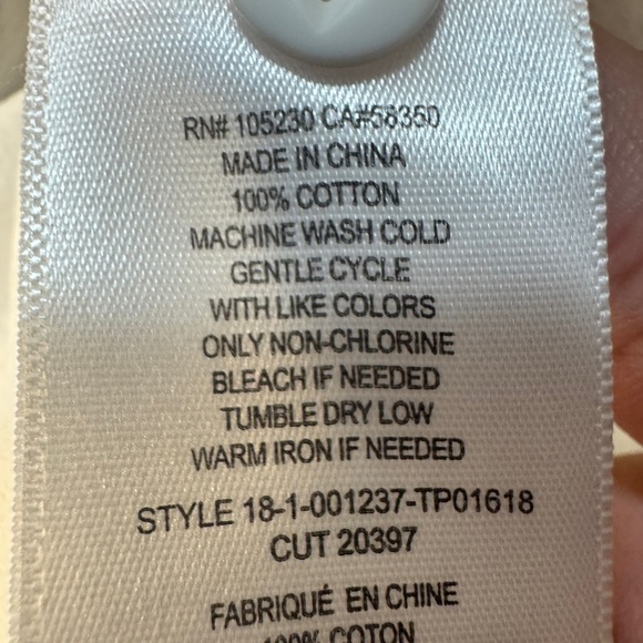 Current Elliott Long Sleeve Ruffle Top Off White - Picture 9 of 11